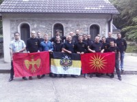 Андрей Родионов со своими македонскими единомышленниками