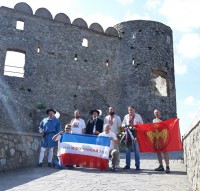 Словацкие соратники в крепости Девин