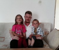Андрей Родионов с детьми