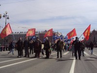 Соратники на 1 Мая в Петрограде